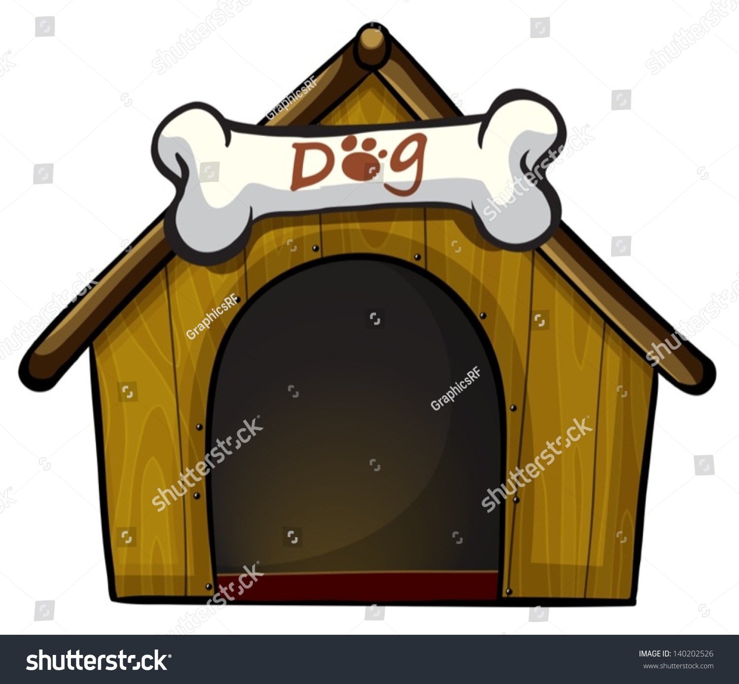 dog kennel clipart - photo #49