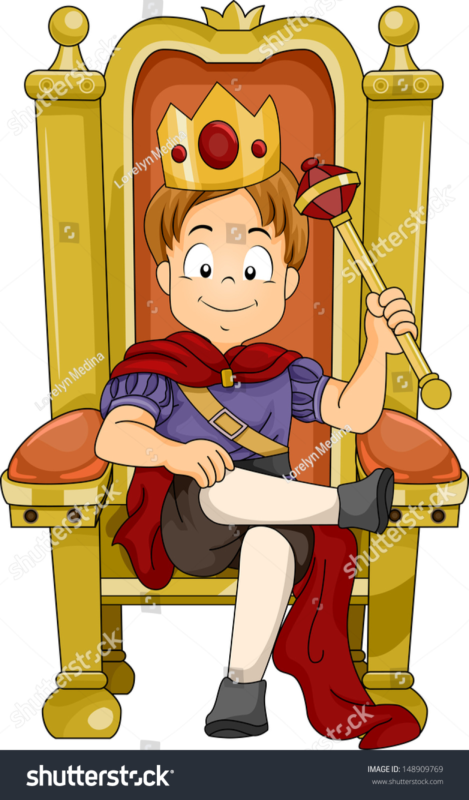 clipart king on throne - photo #47