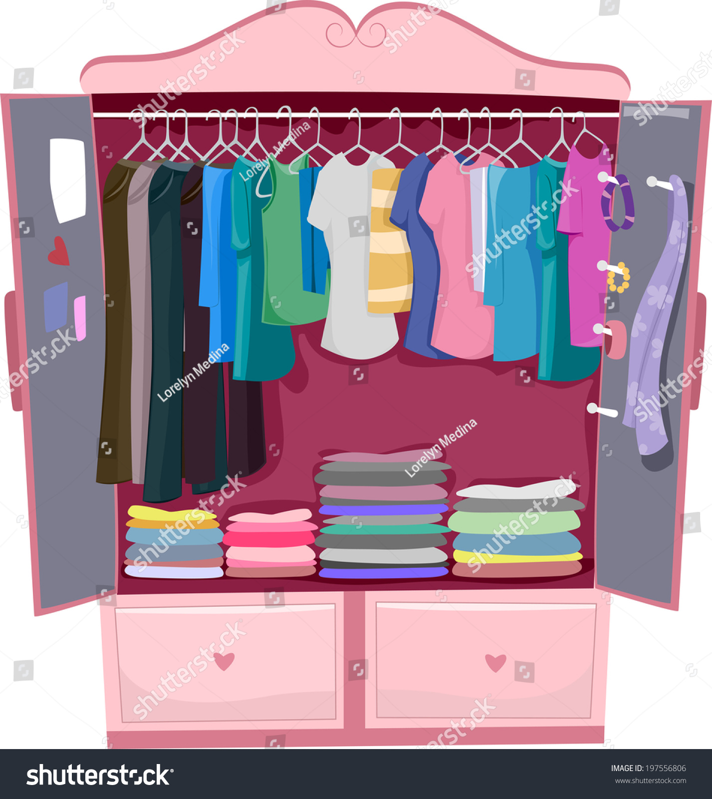 clothes cupboard clipart - photo #6