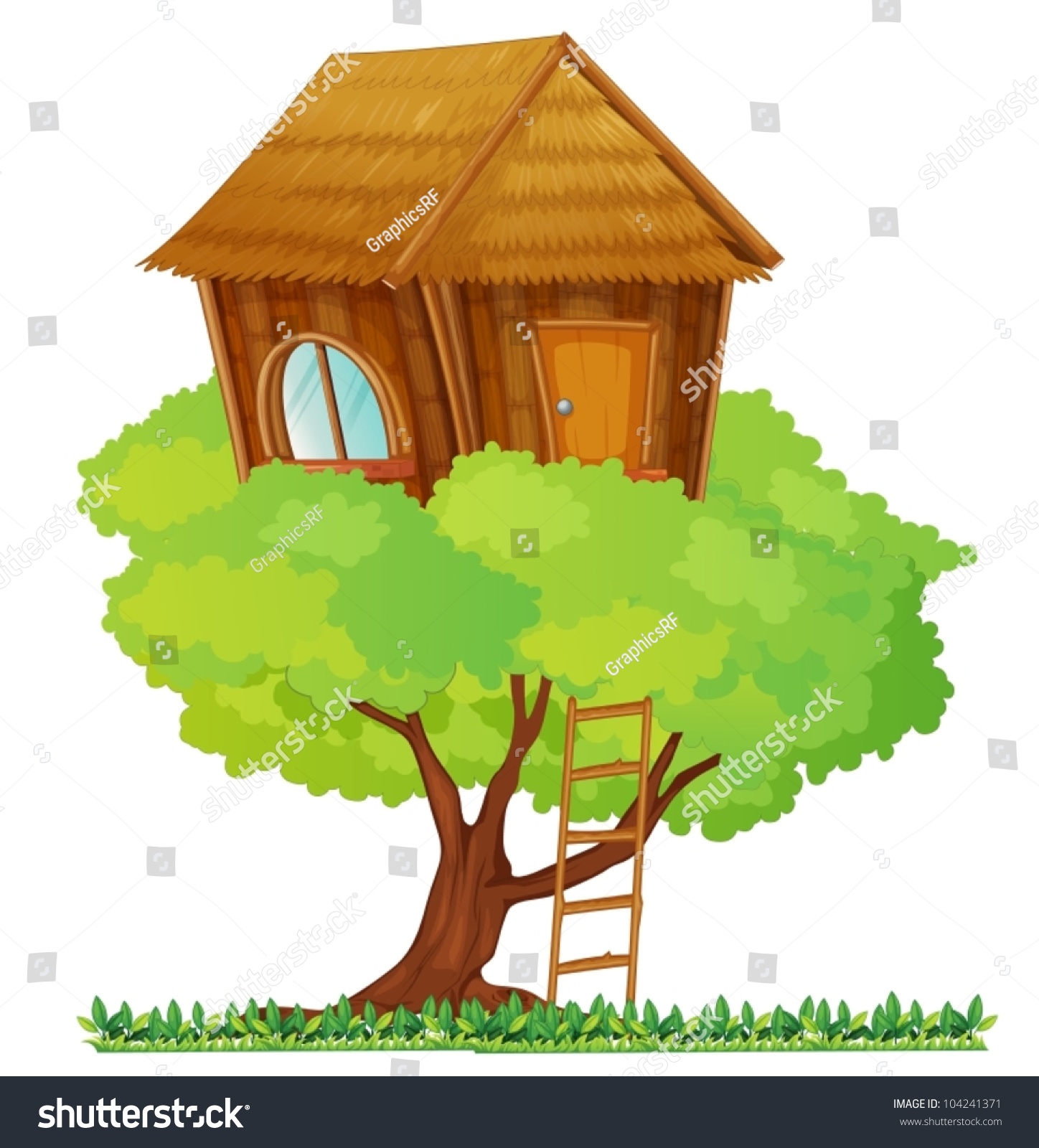 free tree house clipart - photo #30