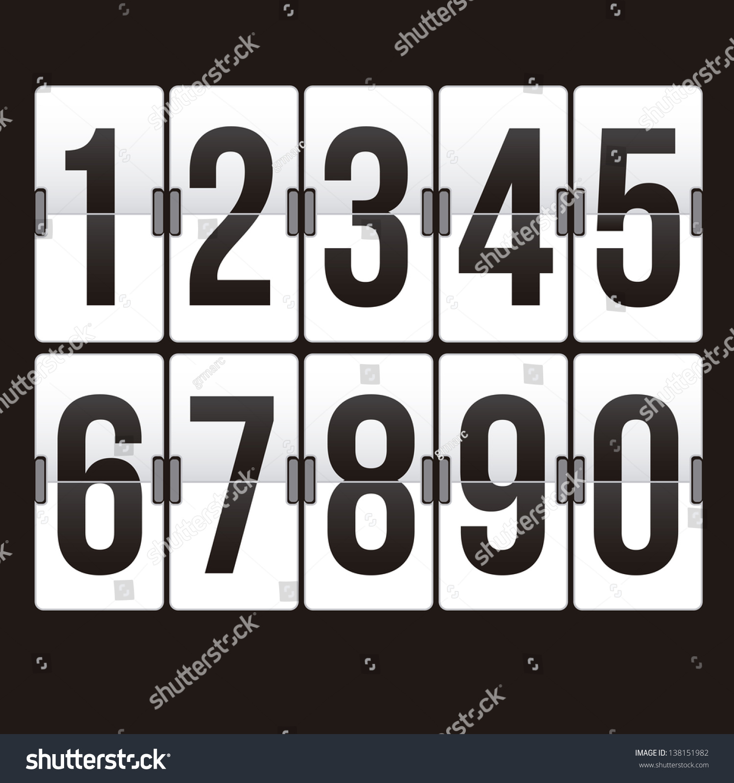 Illustration Of Countdown Timer, Time Icons, Illustration Vector - 138151982 : Shutterstock