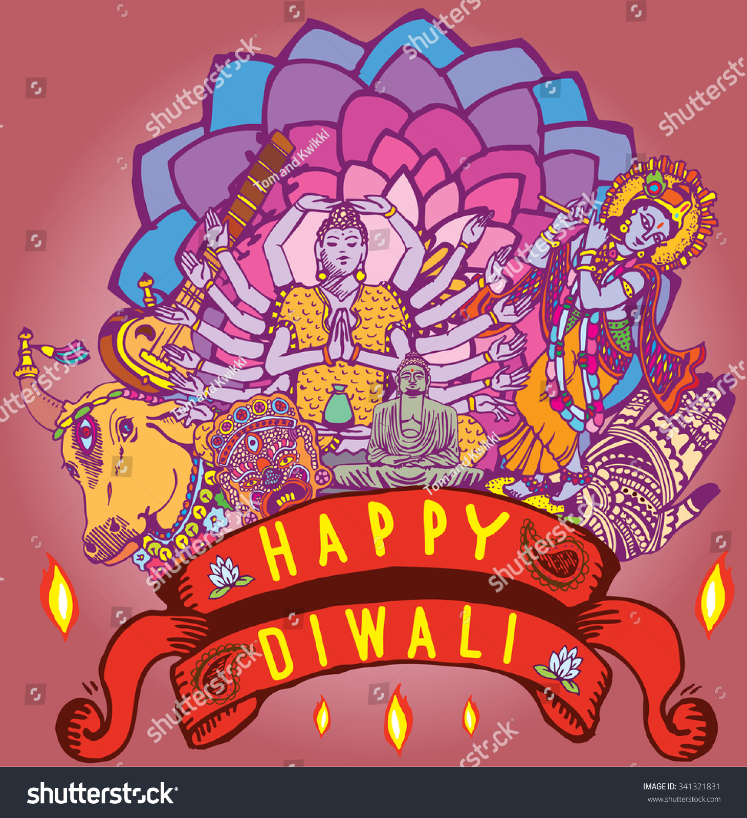 41+ Happy Diwali Drawing Painting Gif