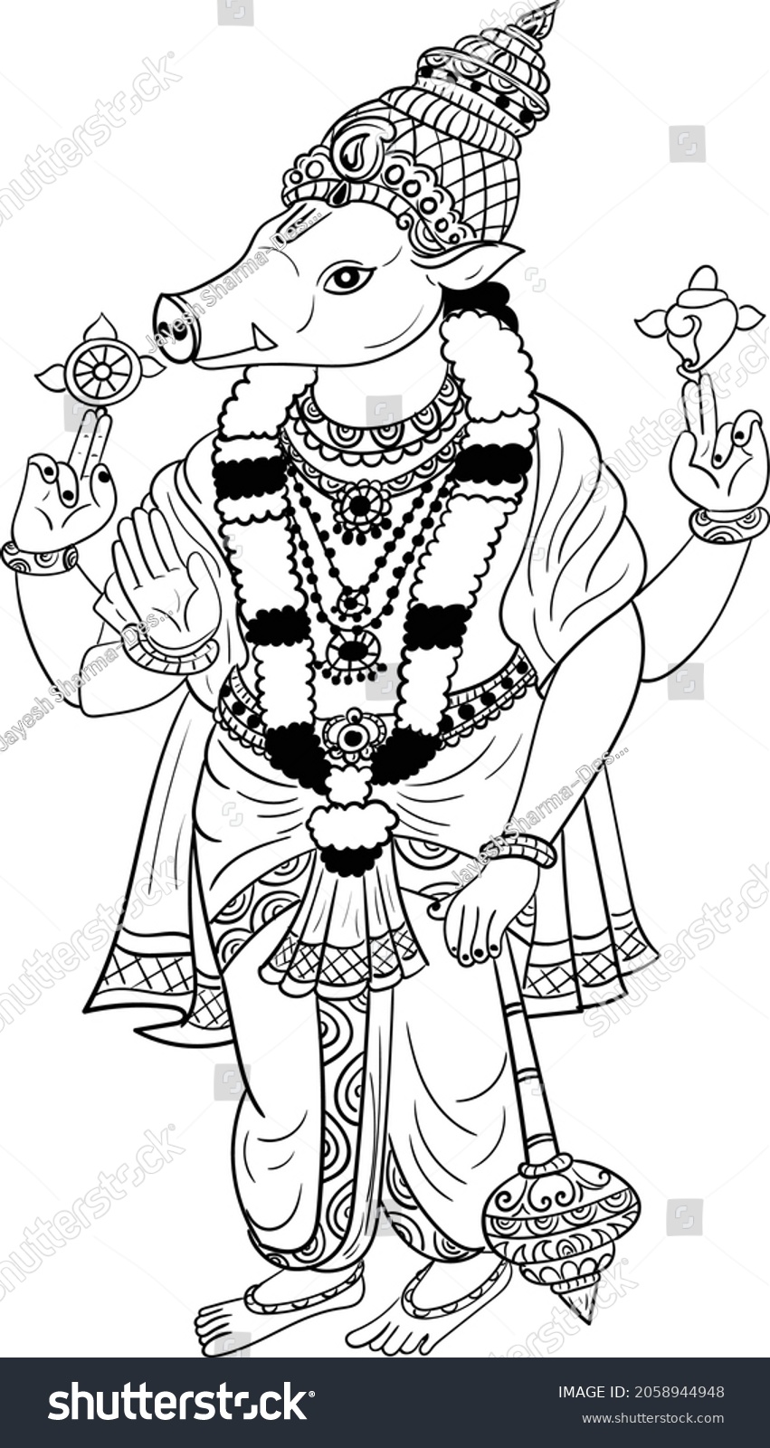 Varahadev Images Stock Photos Vectors Shutterstock