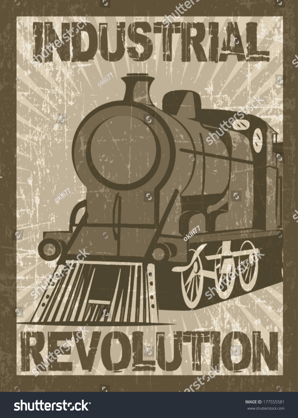 Industrial Revolution Stock Vector Shutterstock