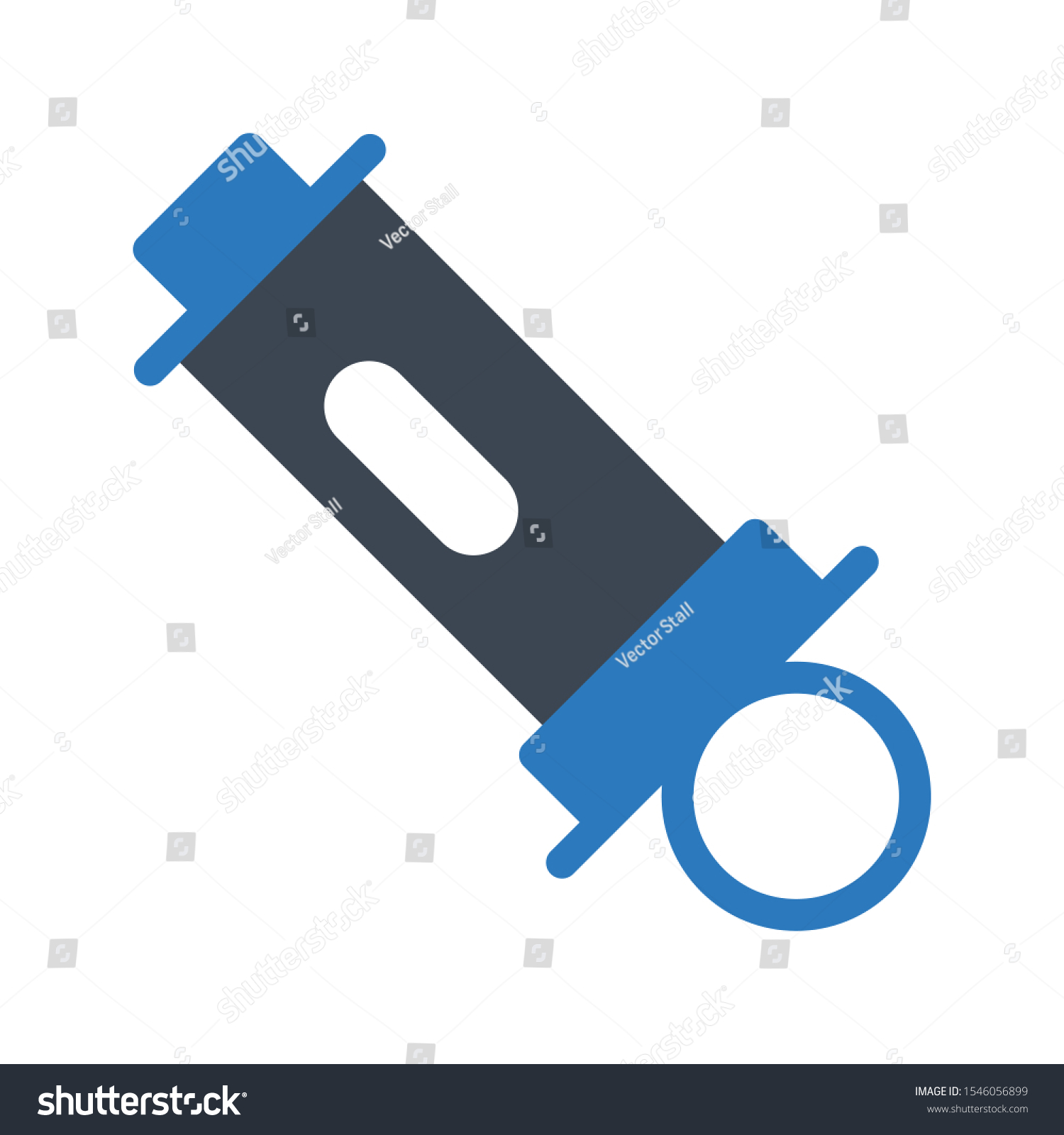 Injection Vector Color Glyphs Icon Stock Vector Royalty Free