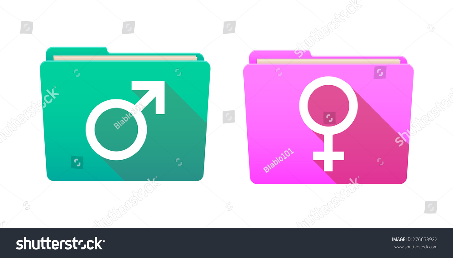 Isolated File Folder Icon Set Sexual Stock Vector 276658922 Shutterstock