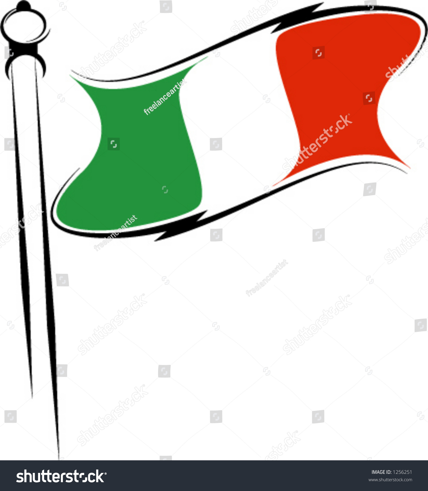 clipart italian flag - photo #25