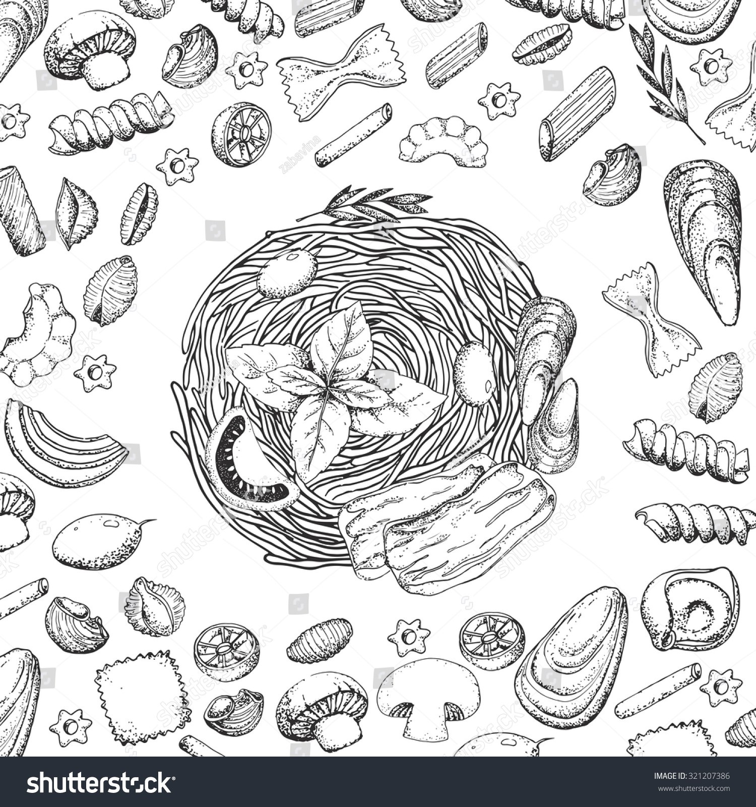 Vintage Barilla Poster Italian Pasta Art Print Pasta