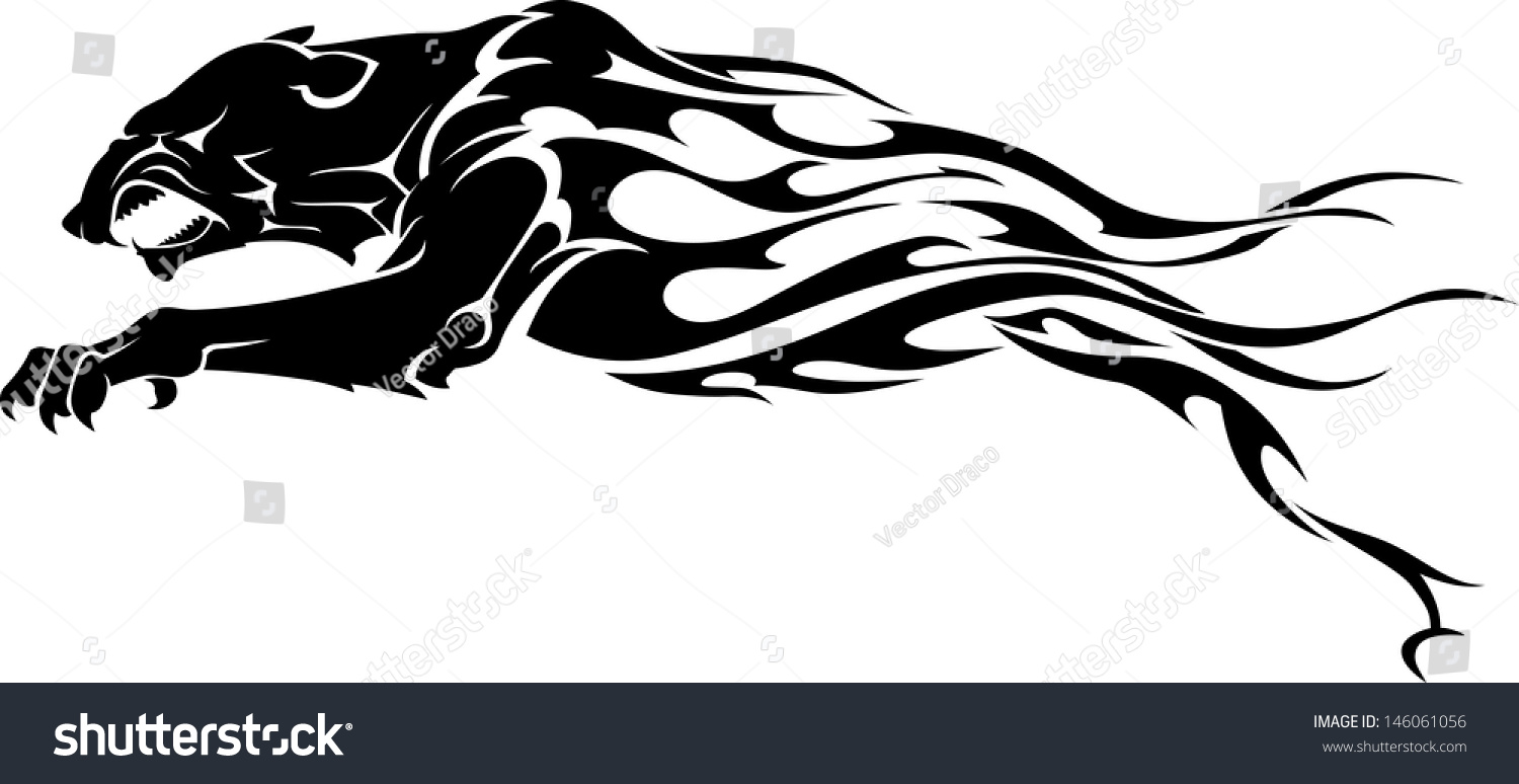 jaguar silhouette clip art - photo #41