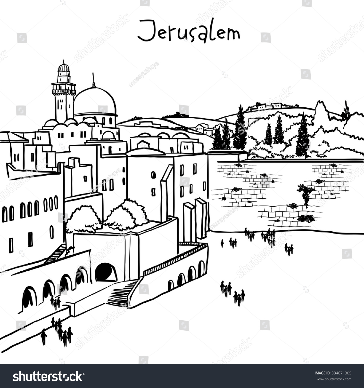 clipart city of jerusalem - photo #10