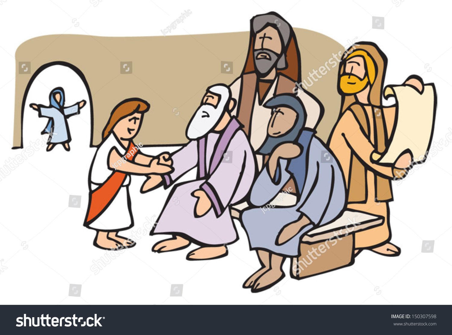 clipart jesus in the temple - photo #25
