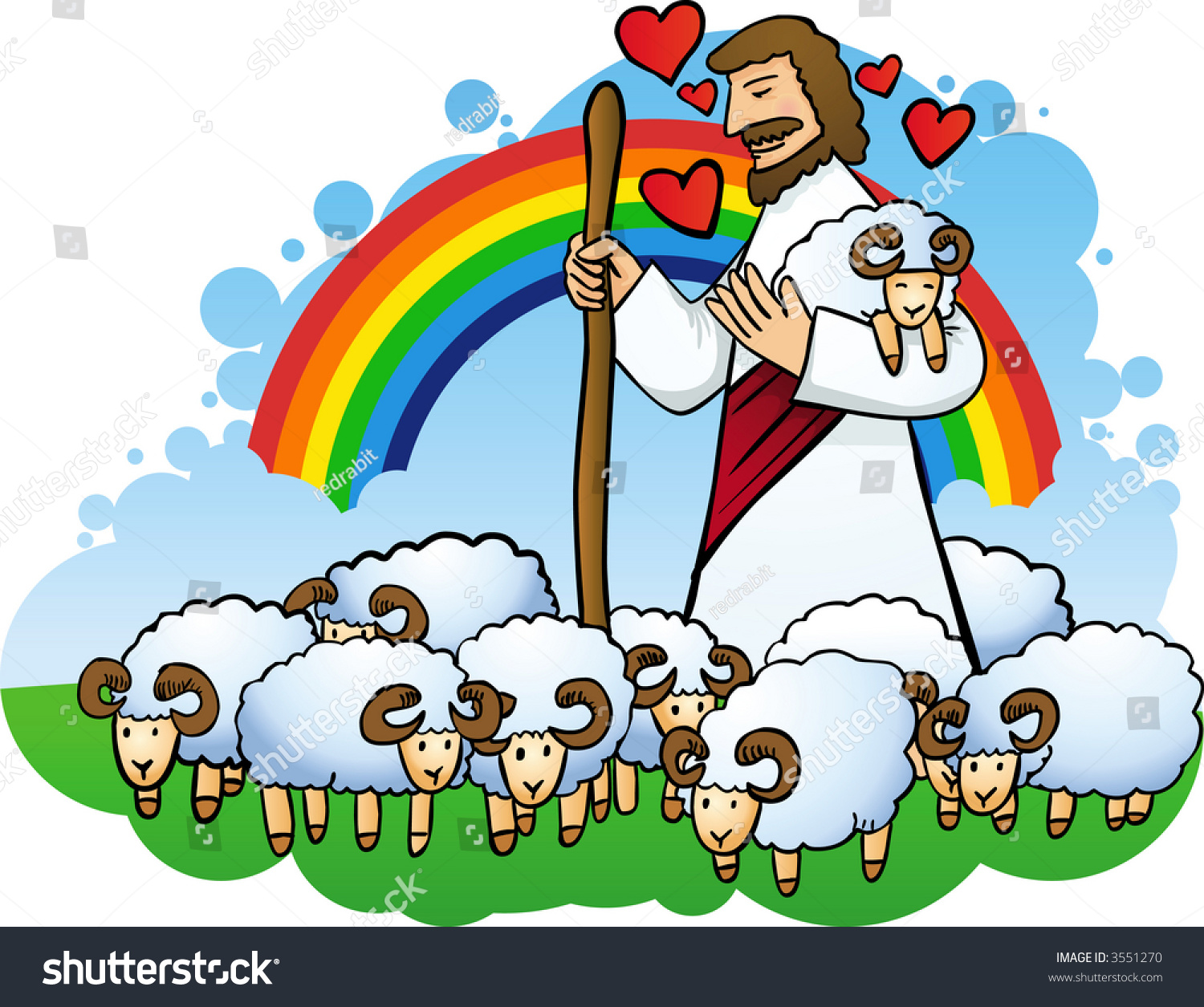 clipart jesus the good shepherd - photo #20