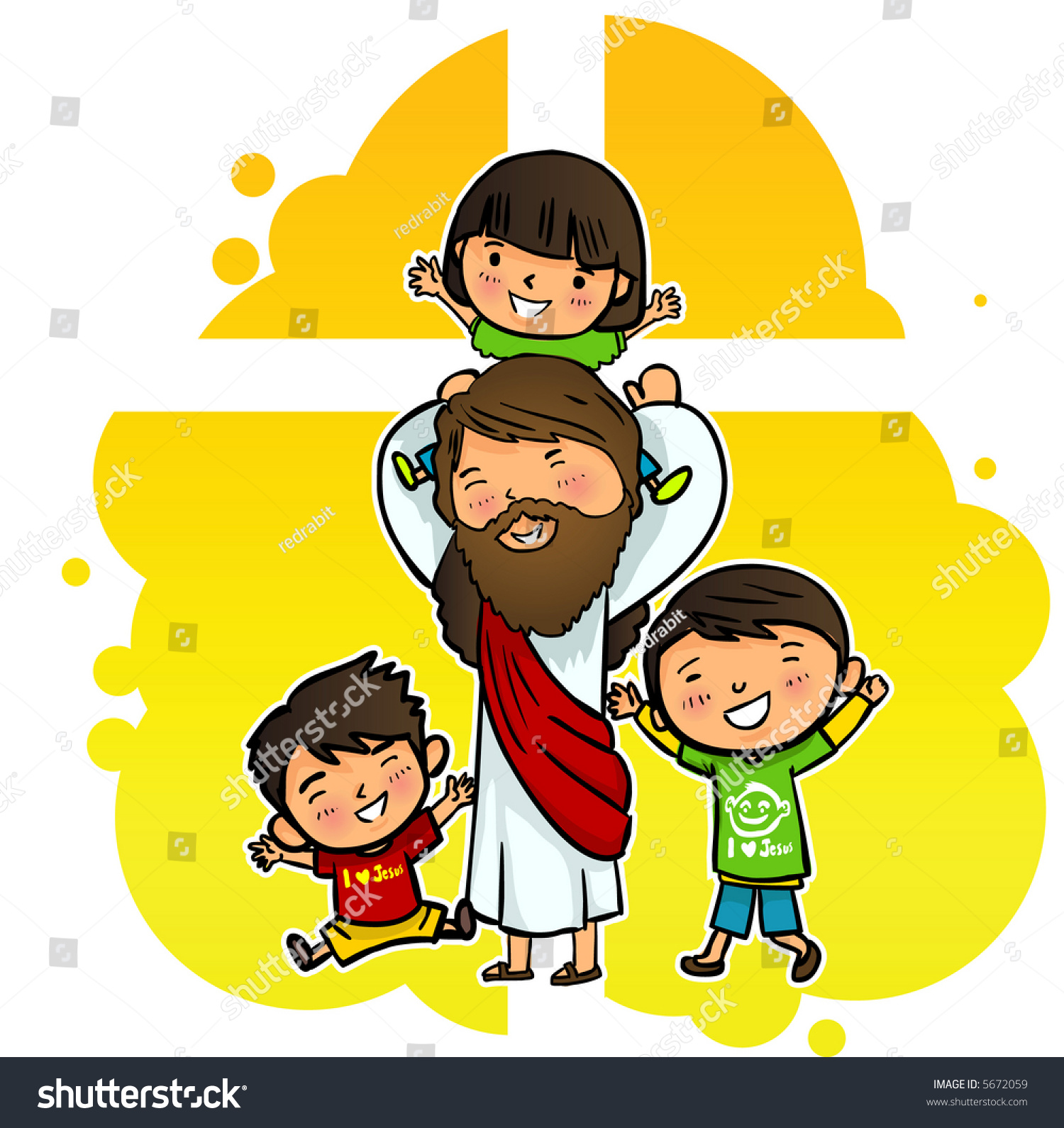 clipart jesus and child - photo #46
