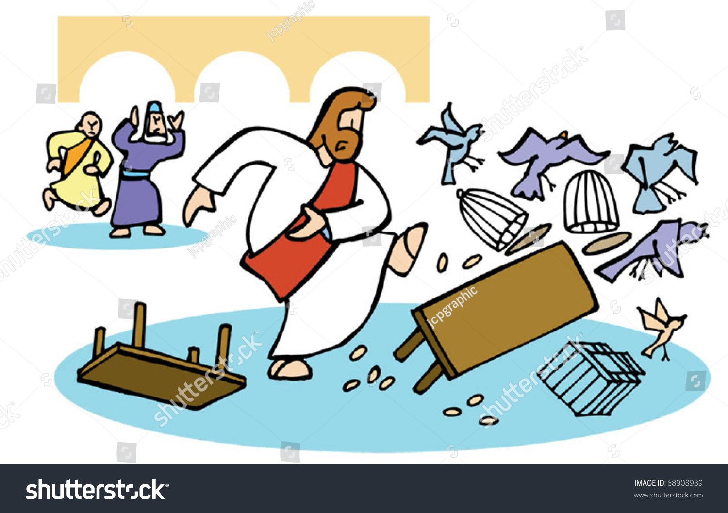 clipart jesus cleansing the temple - photo #40