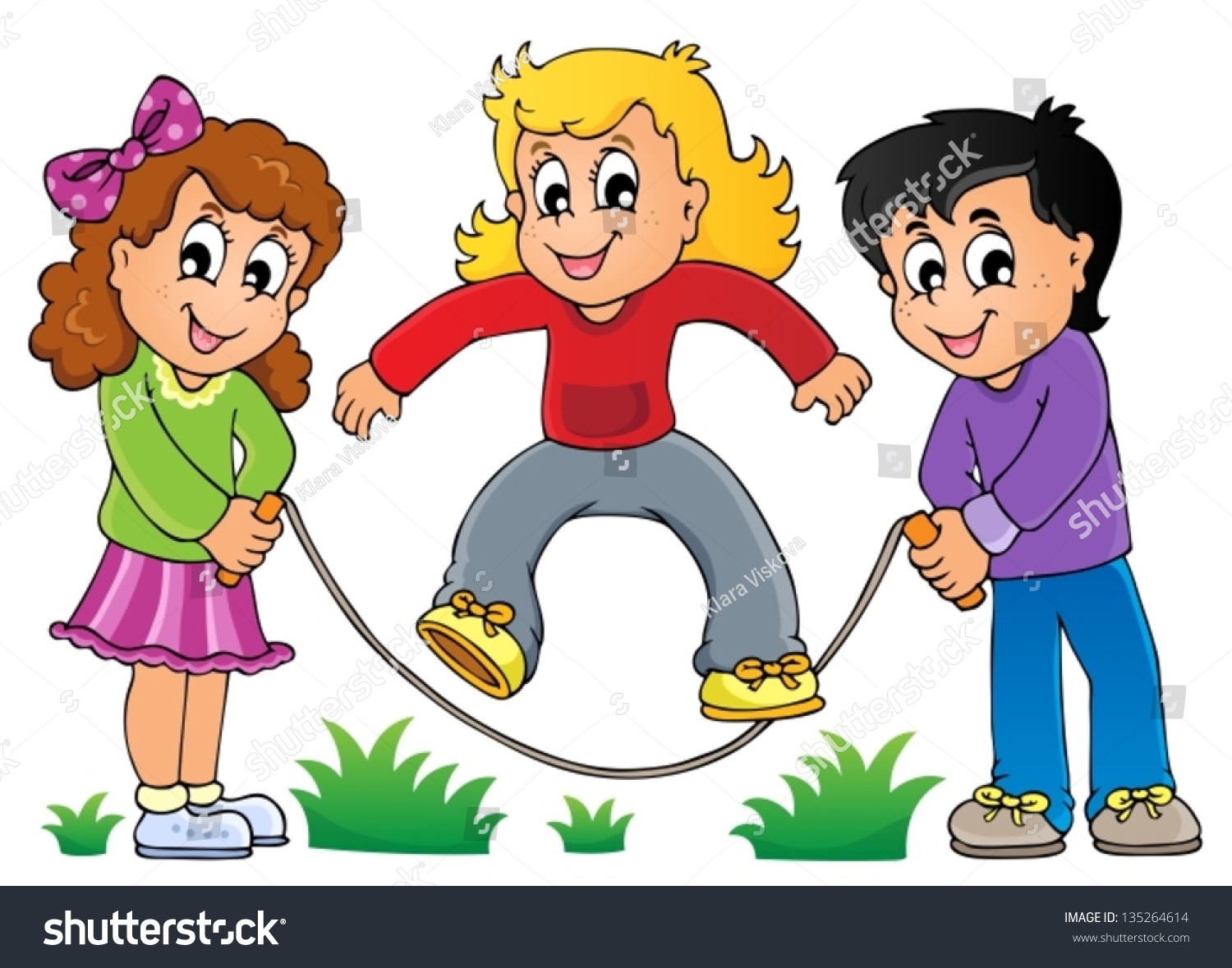 Kids Play Theme Image 1 - Eps10 Vector Illustration. - 135264614