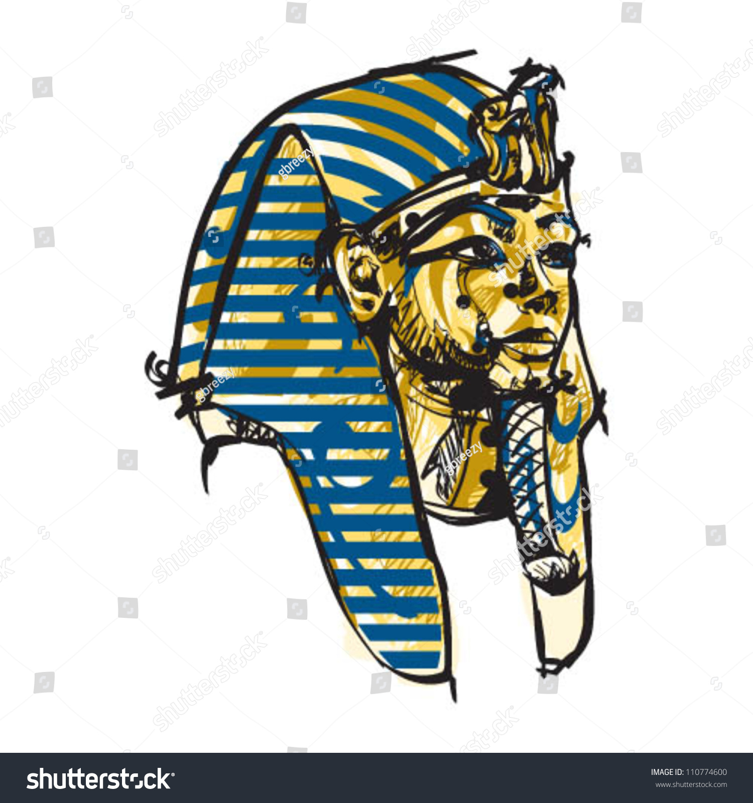 clip art of king tut - photo #50