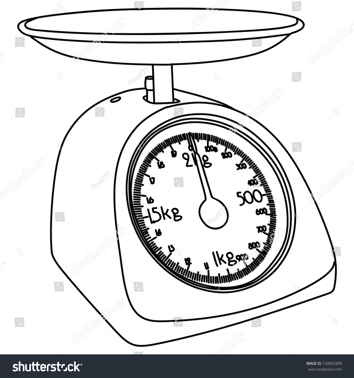 kitchen scales clipart - photo #18