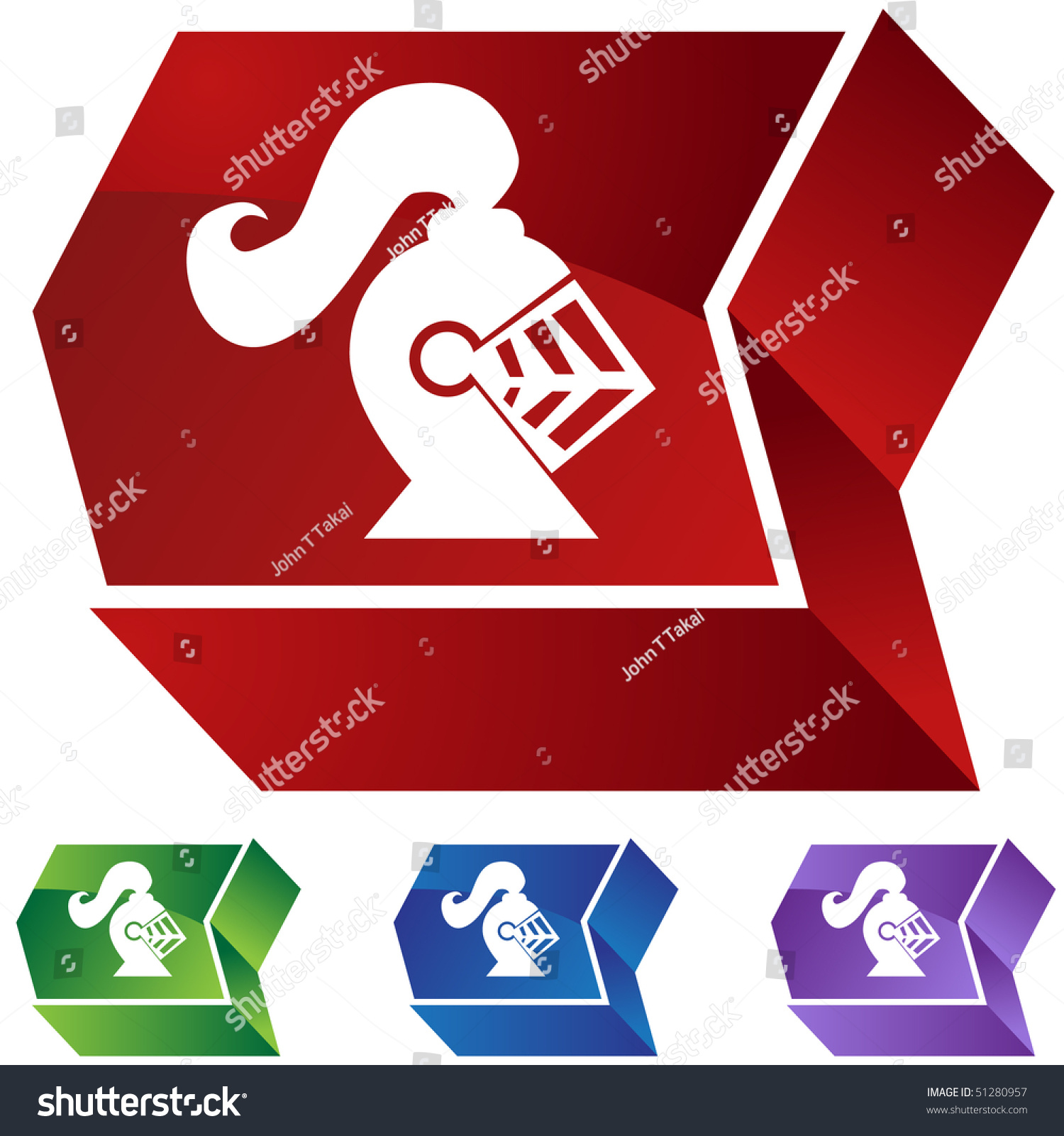 Knight Helmet Stock Vector Illustration 51280957 : Shutterstock