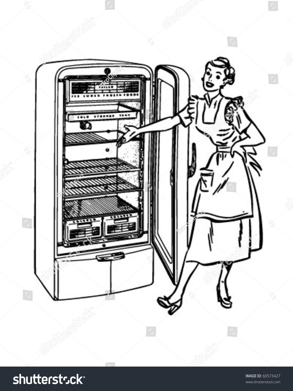 free clipart images refrigerator - photo #35