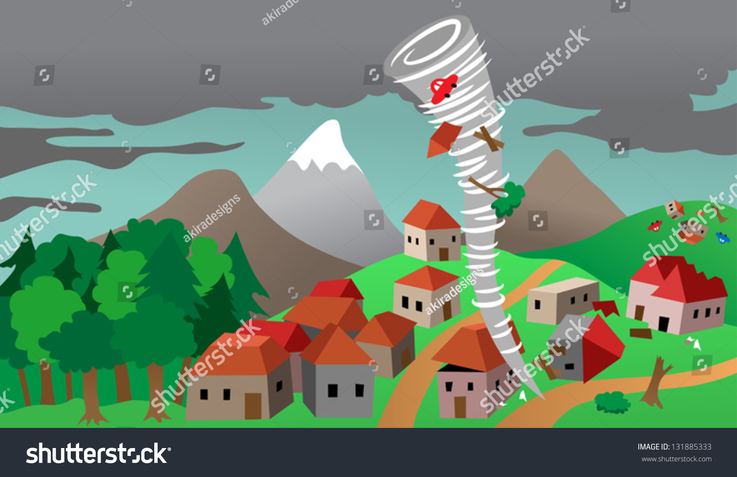 destroyed house clipart - photo #32