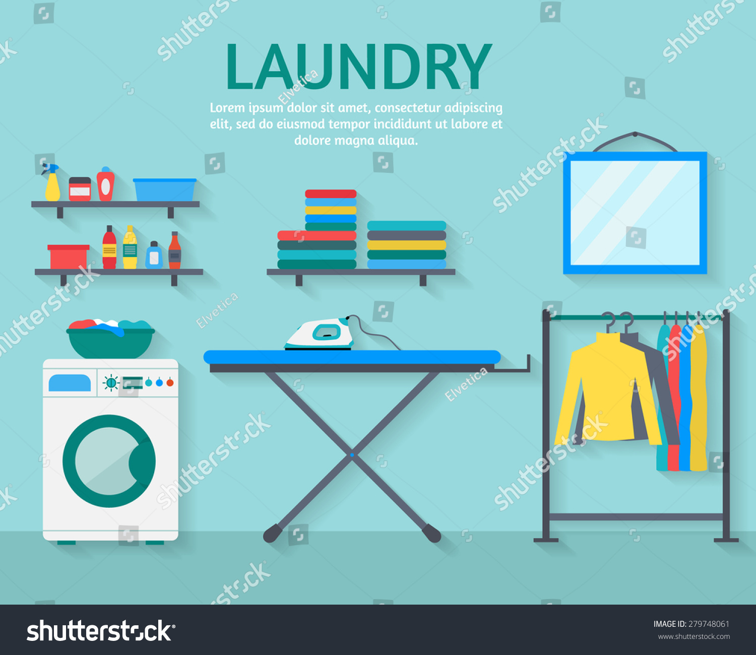 laundry room clipart - photo #17