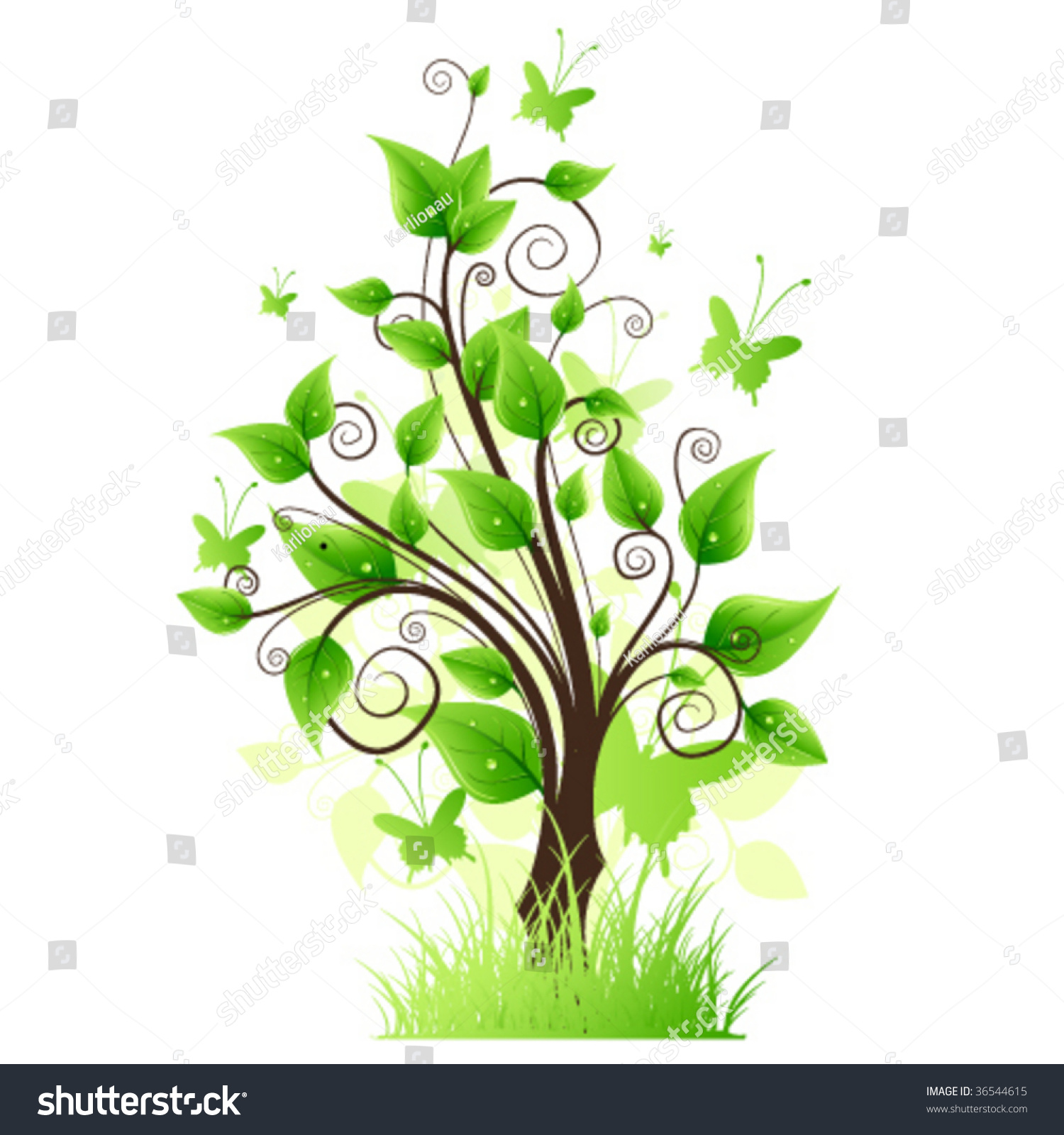 Life Tree Stock Vector Illustration 36544615 : Shutterstock