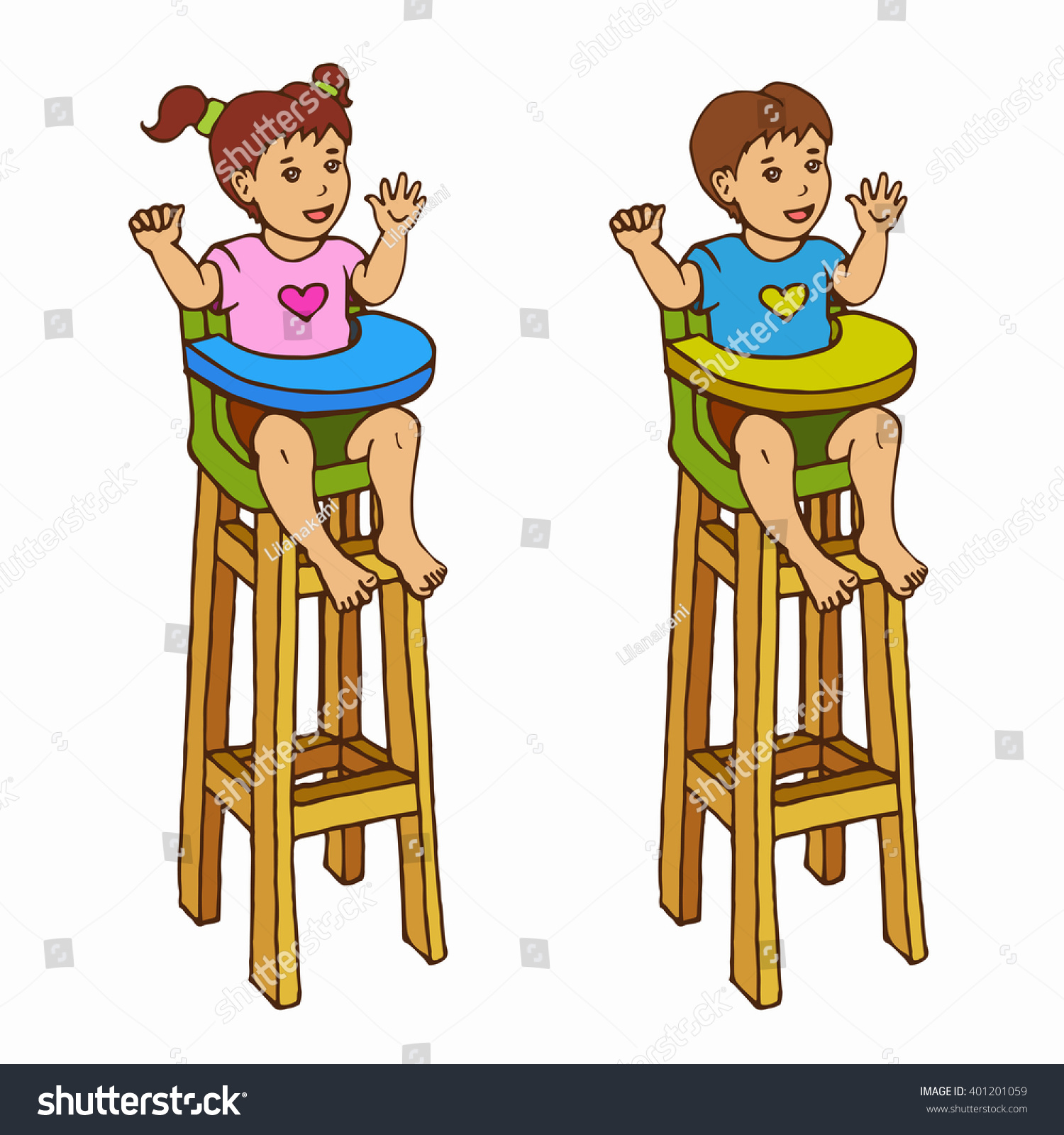 clipart little boy and girl - photo #43