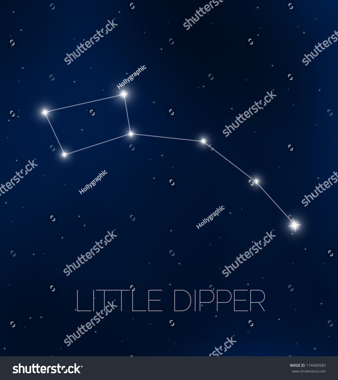 big dipper constellation clip art - photo #41
