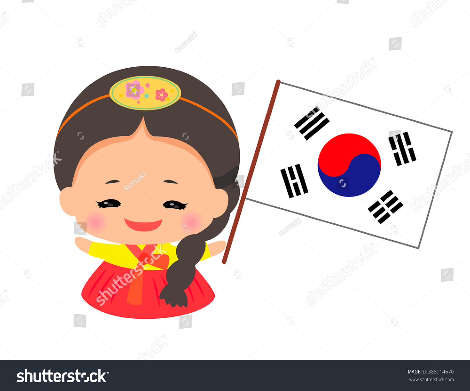 korean girl clipart - photo #22