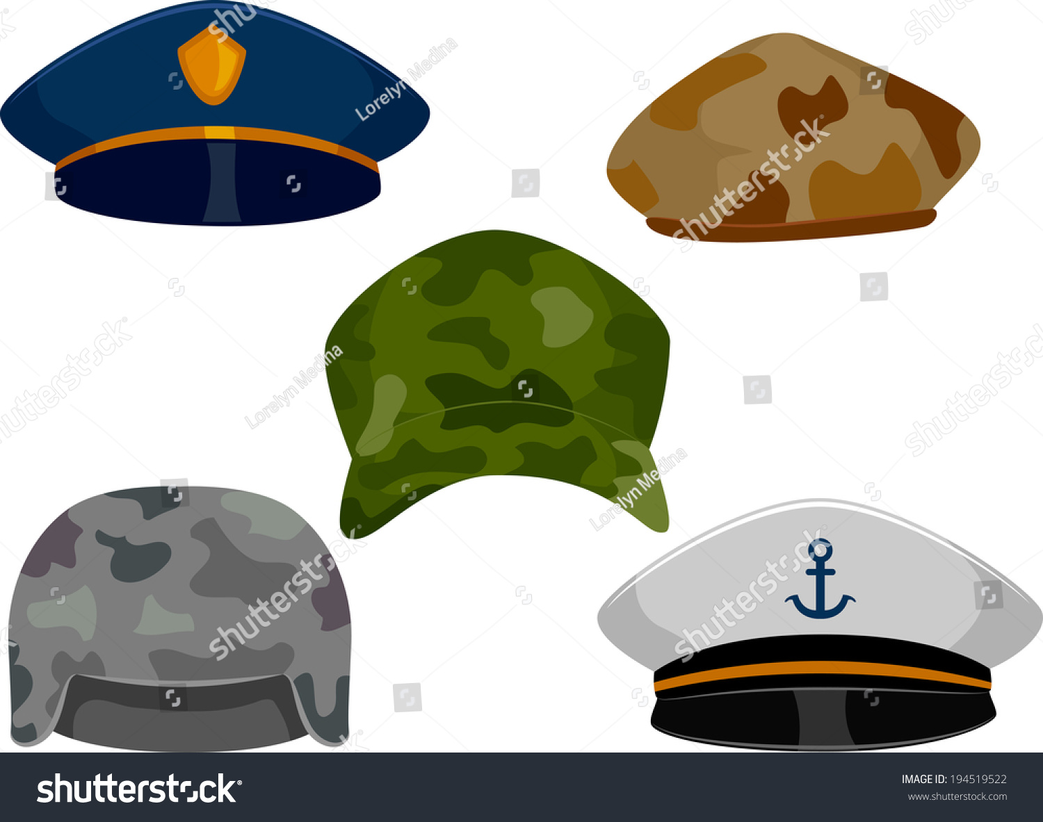 navy hat clipart - photo #44