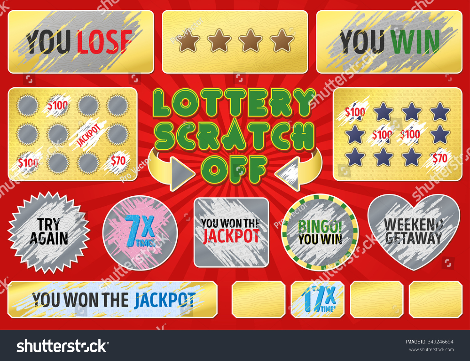 Scratch Off Lottery Game luxemetr