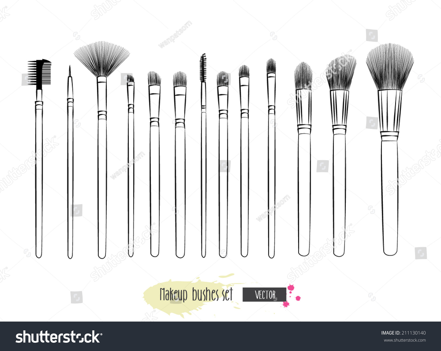 free clipart makeup brush - photo #25