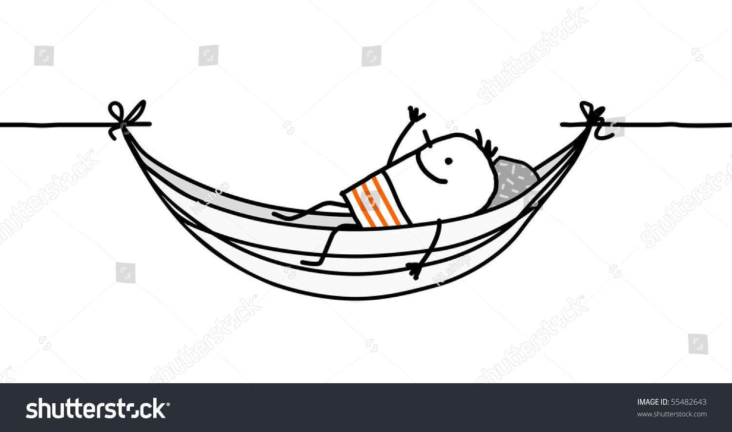 clipart man in hammock - photo #32