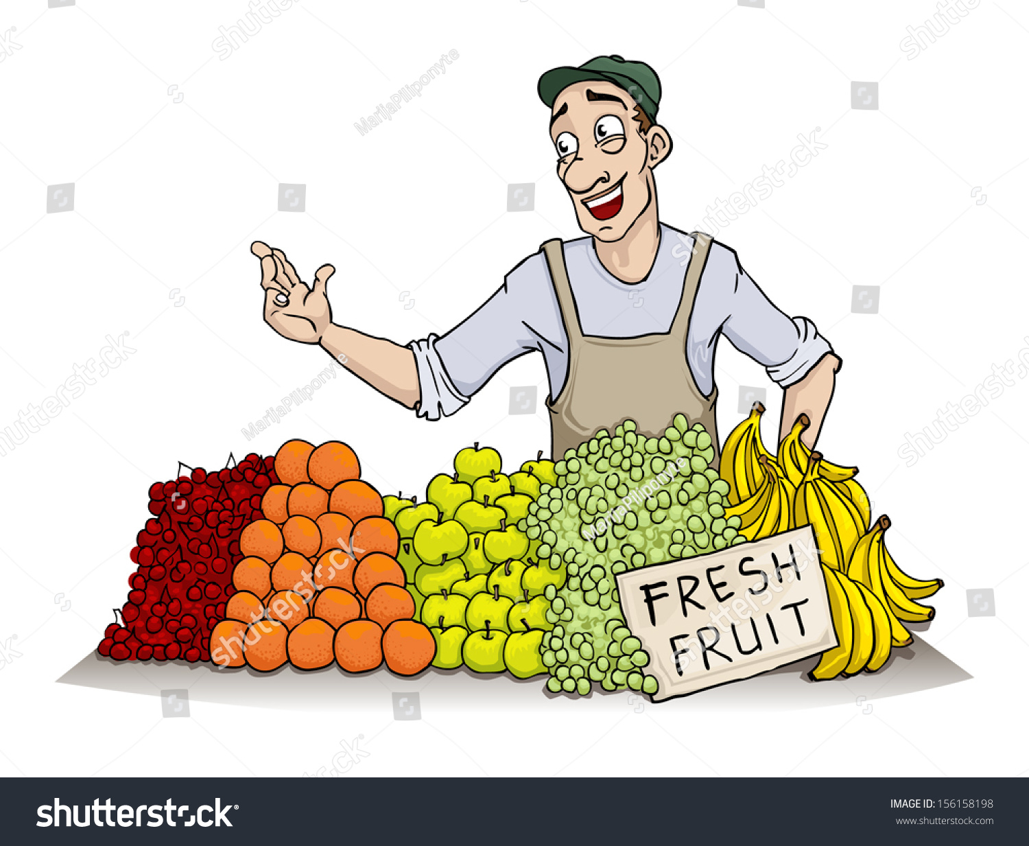 greengrocer clipart - photo #29