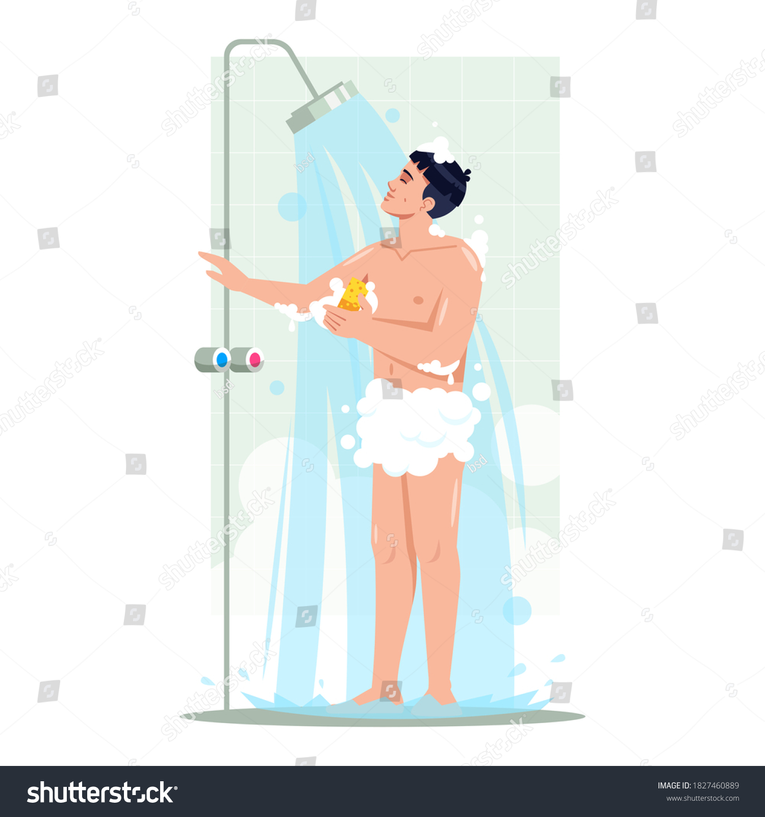 Naked Rain Stock Illustrations Images Vectors Shutterstock