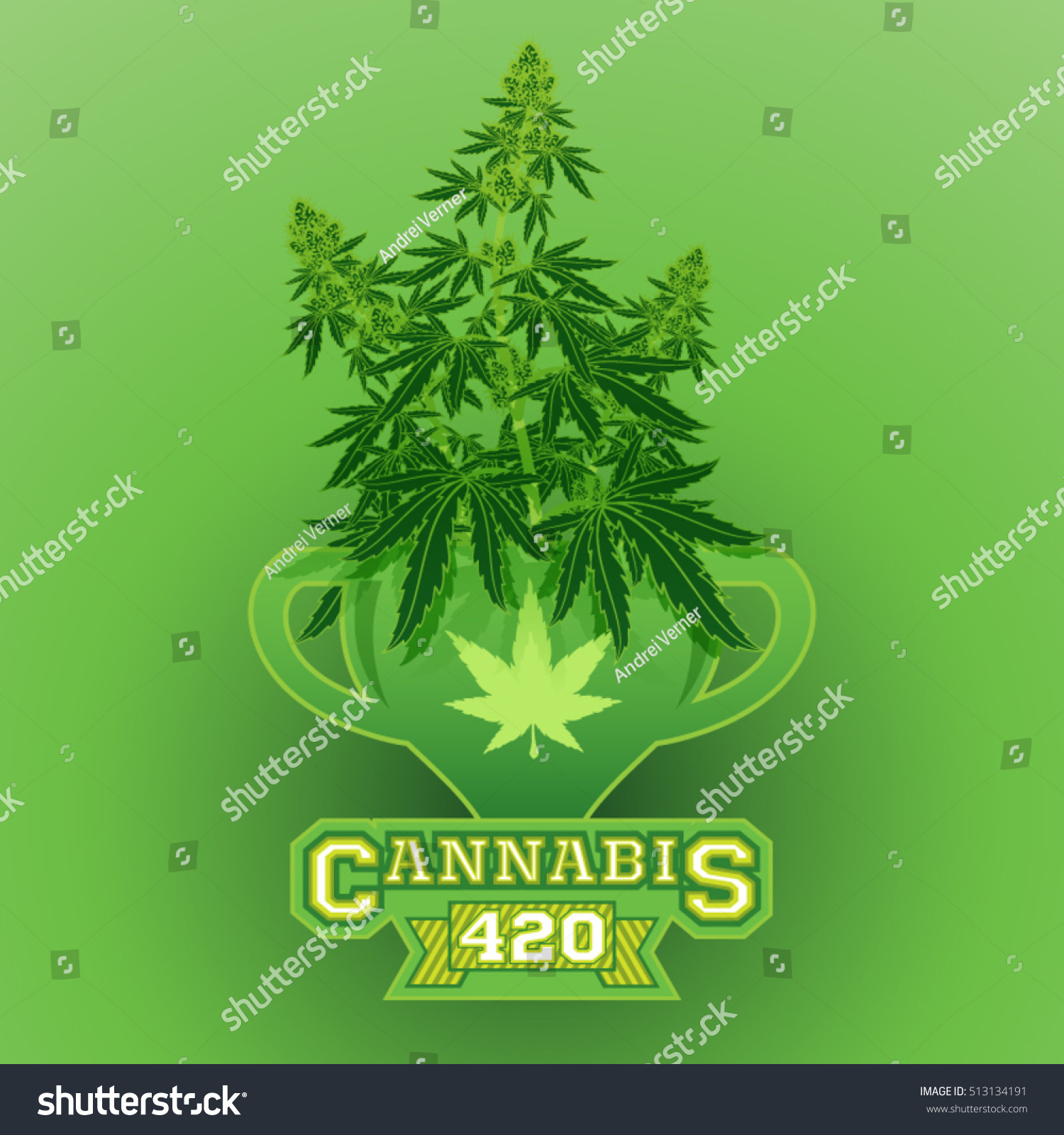 Marijuana Cannabis 420 Flyer Poster Template Layout Vector Illustration