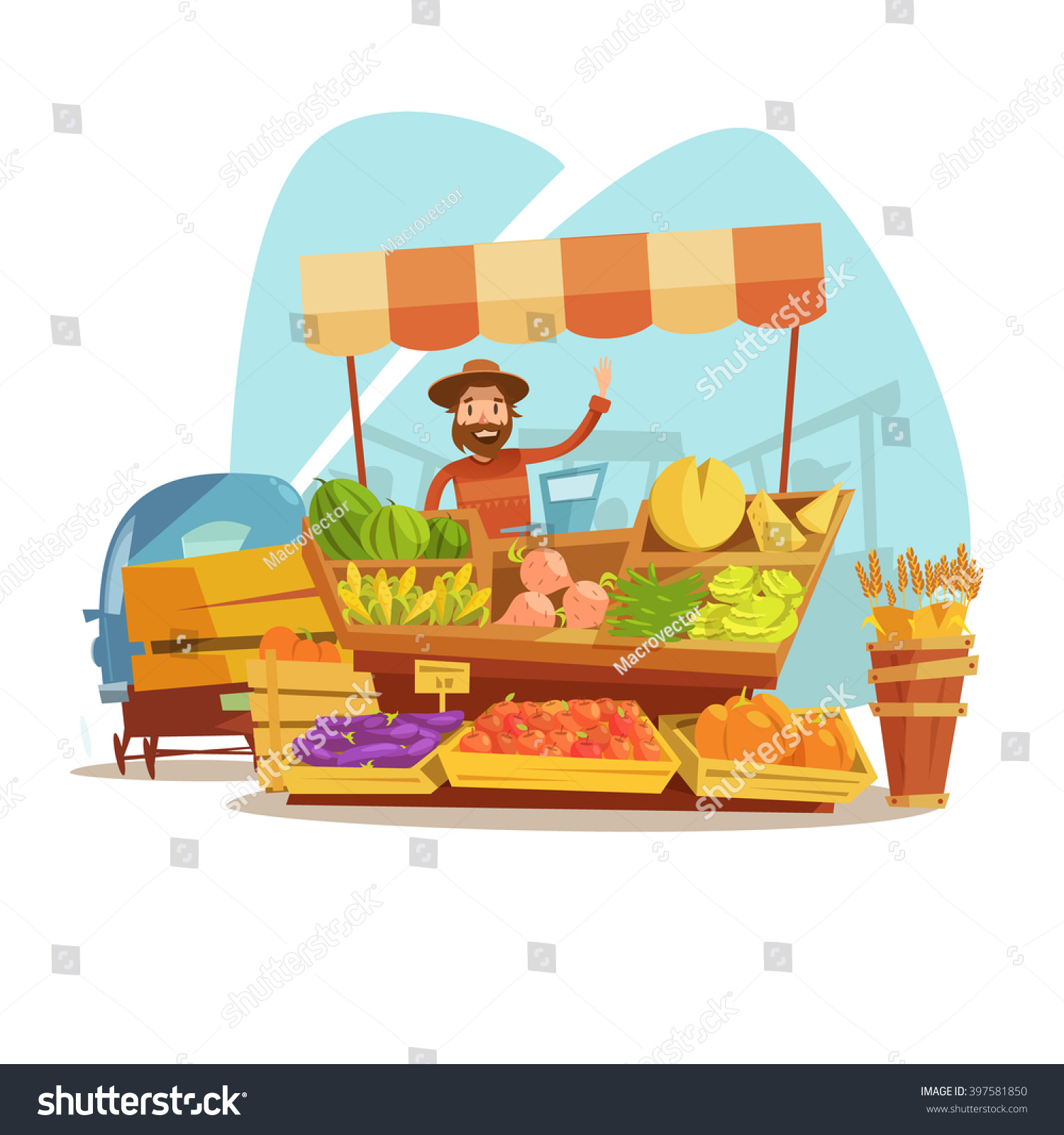 greengrocer clipart - photo #21