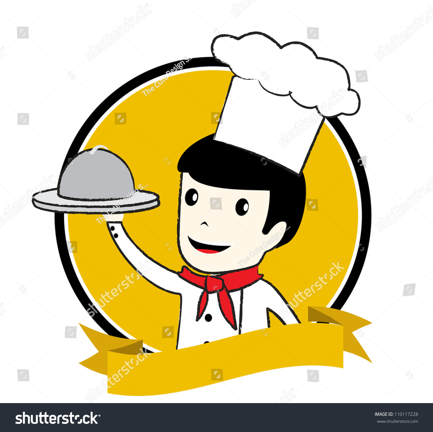 Master Chef Logo Stock Vector Illustration 110117228 : Shutterstock