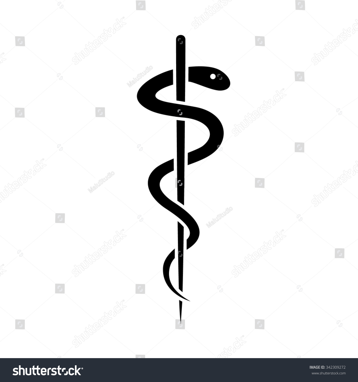 Medical Symbol Of The Emergency Star Of Life Vector