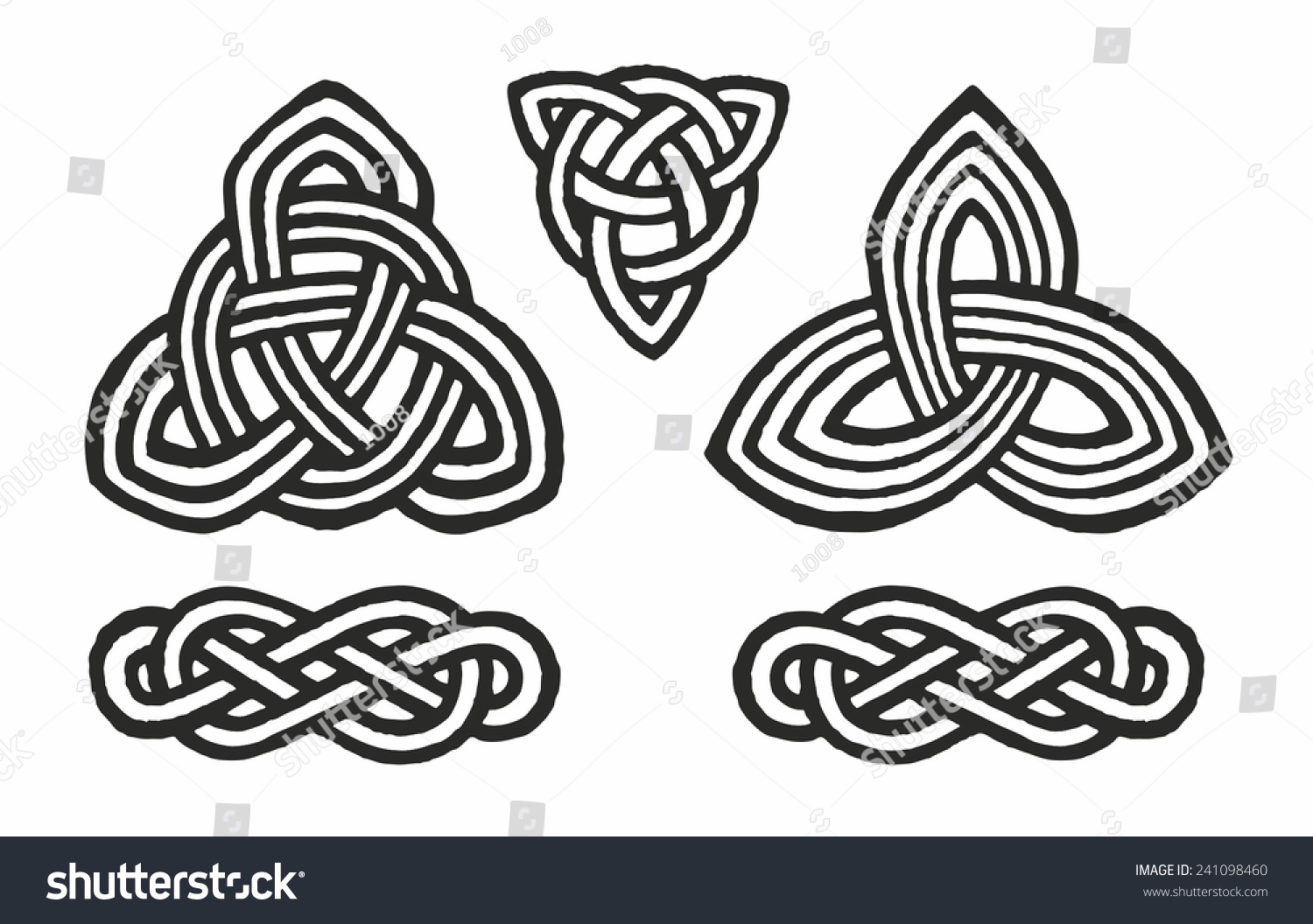 medieval celtic knot tattoo ornament stock vector medieval celtic knot tattoo ornament stock vector