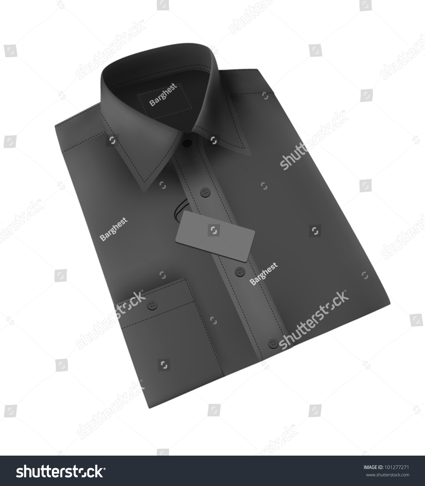 folded shirt vector