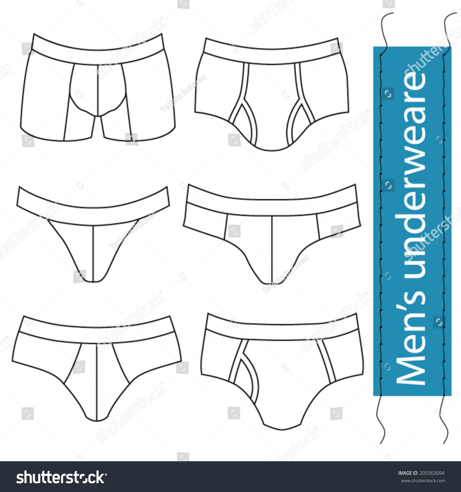 clipart mens underwear - photo #17