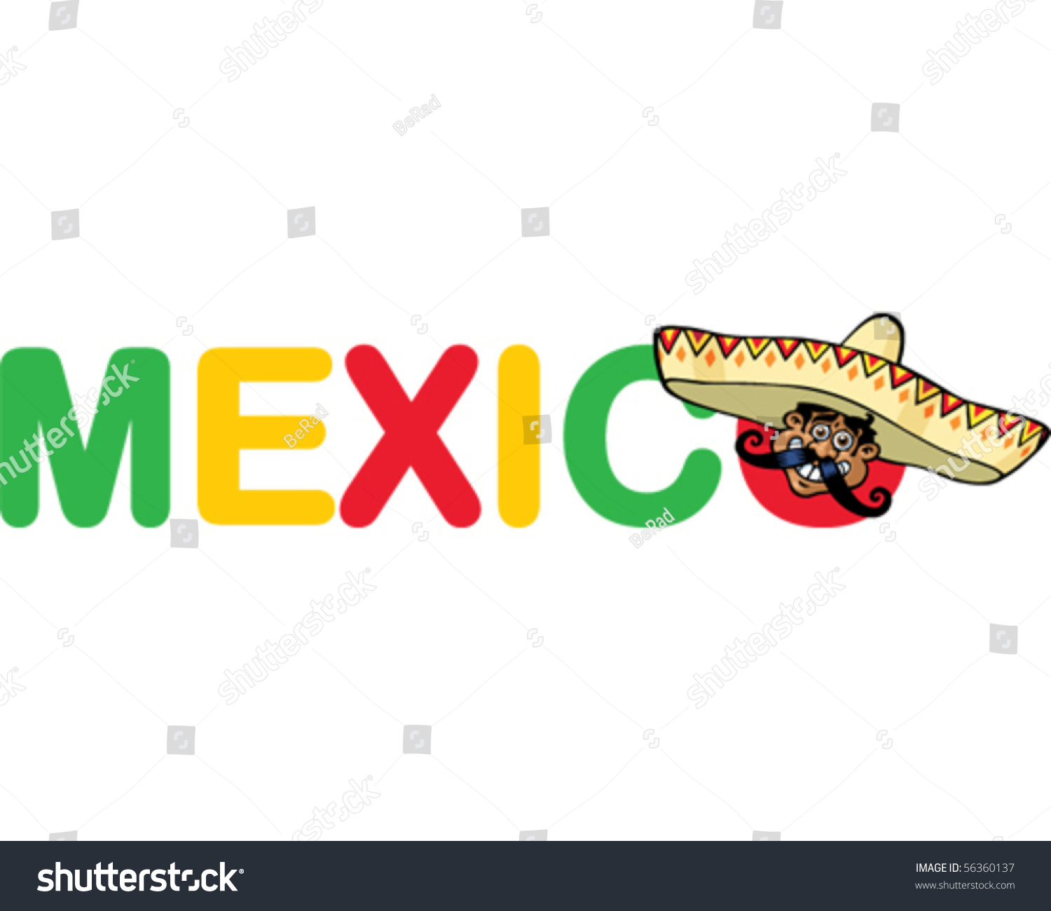 mexico-word-stock-vector-illustration-56360137-shutterstock