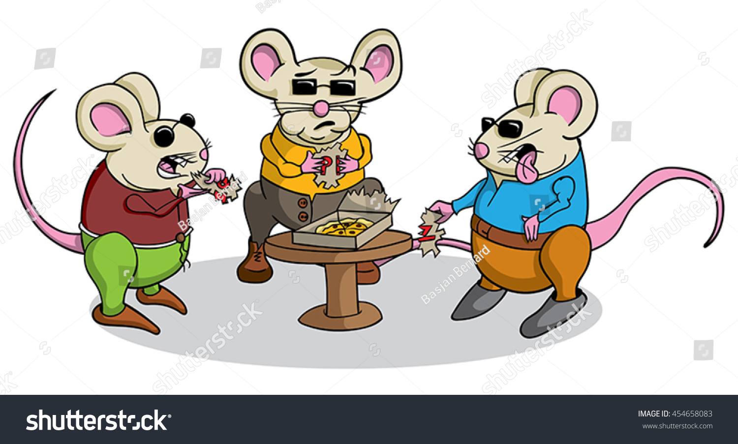 Clip Art of What Eat Mice