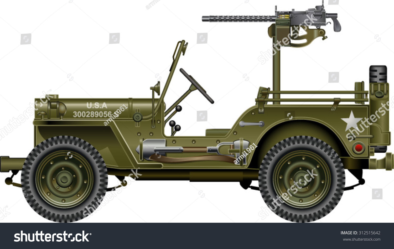 military vehicle with mounted machine gun military vehicle with mounted machine gun