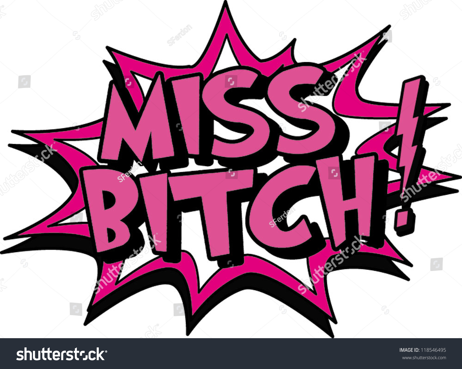 Miss Stock Vector 118546495 : Shutterstock