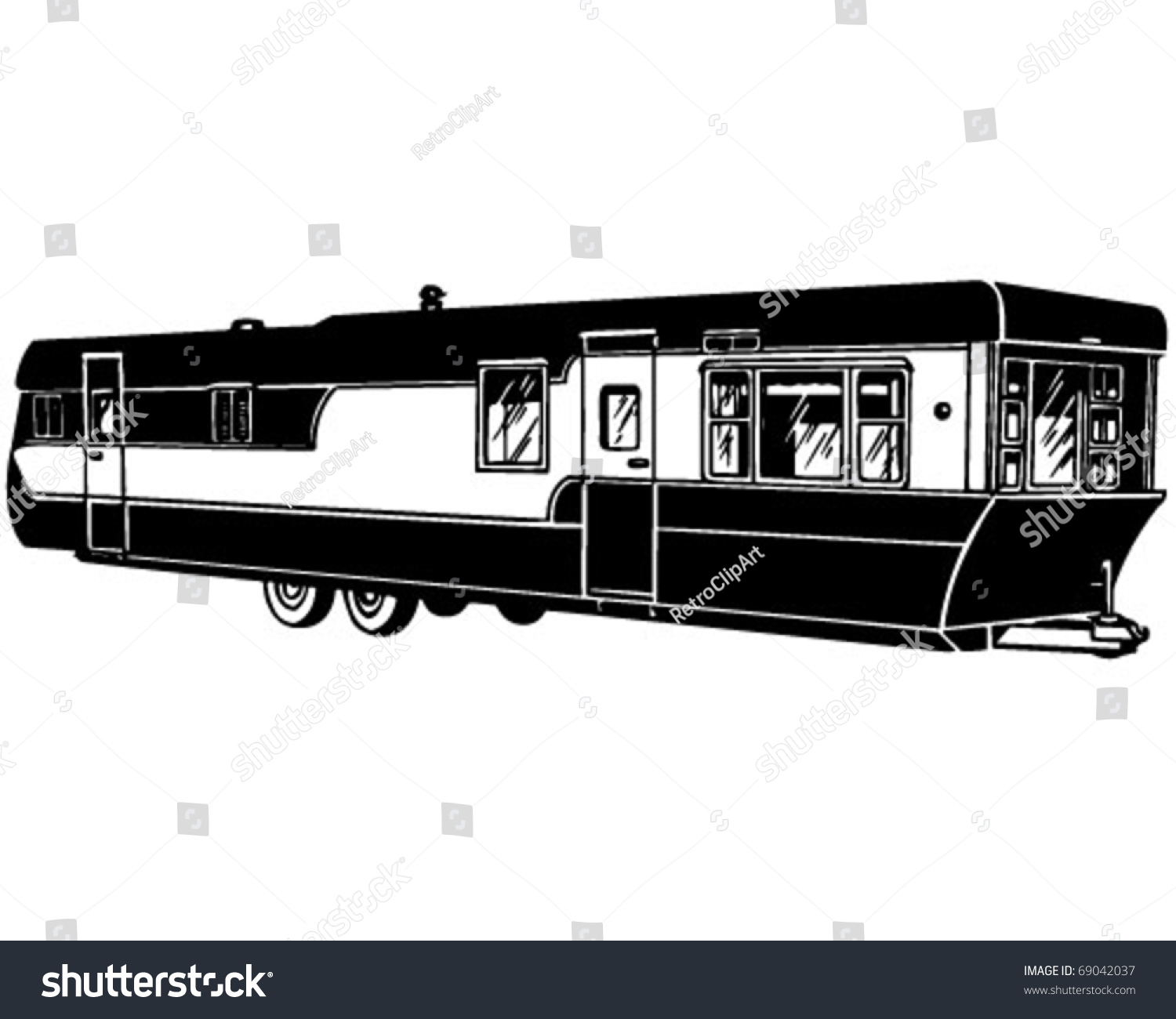 mobile home clipart free - photo #44