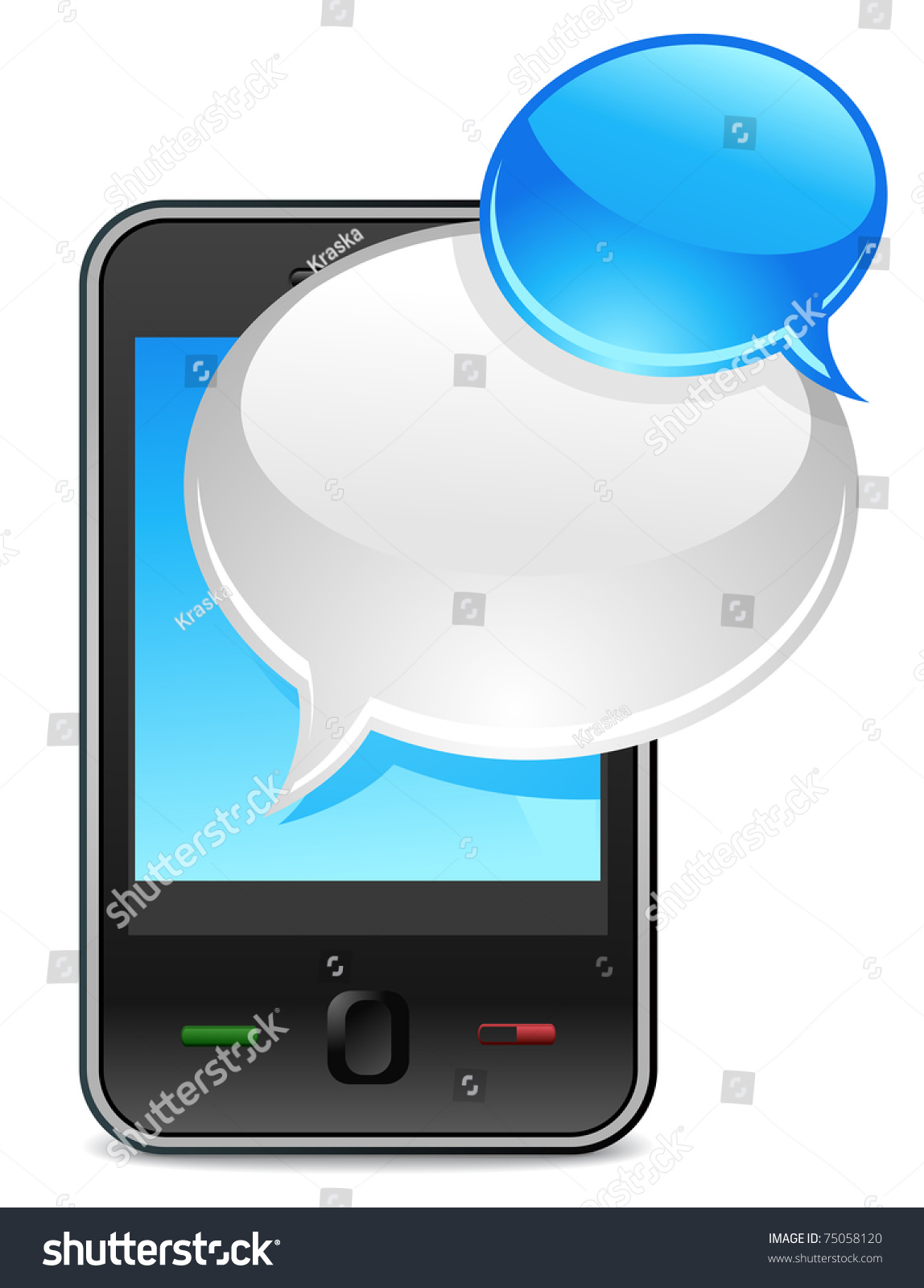 mobile phone text clipart - photo #11