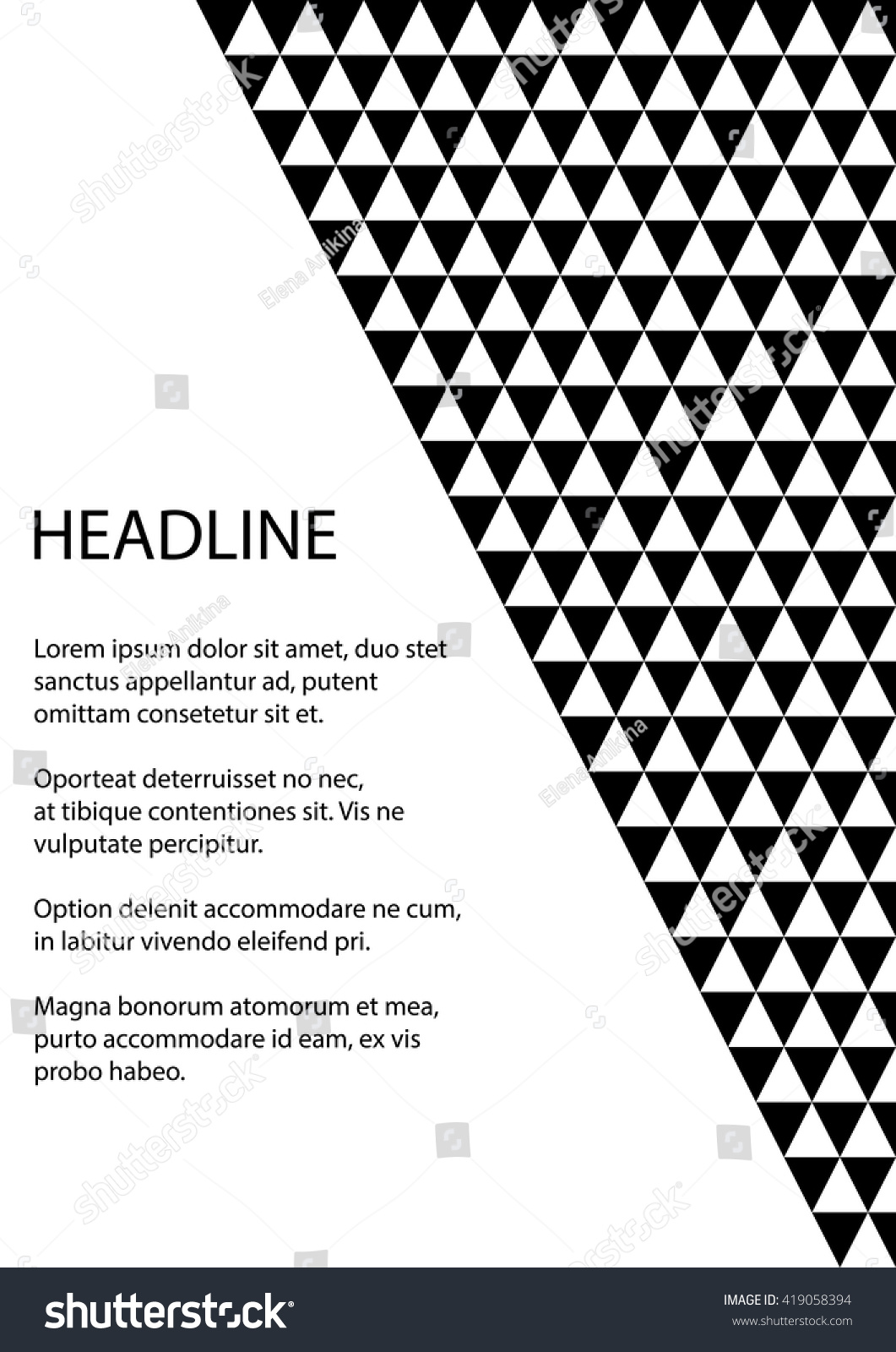 Modern poster design in A3 size Universal poster design Poster design template Vector illustration Modern poster design in A3 size Universal poster design Poster design template Vector illustration