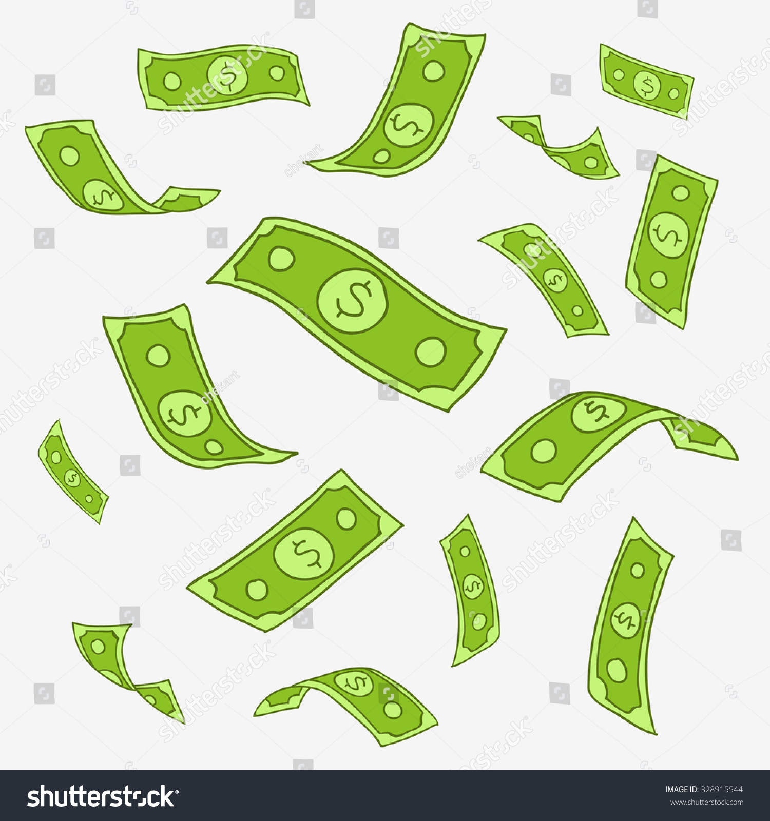 clipart money flying away - photo #16